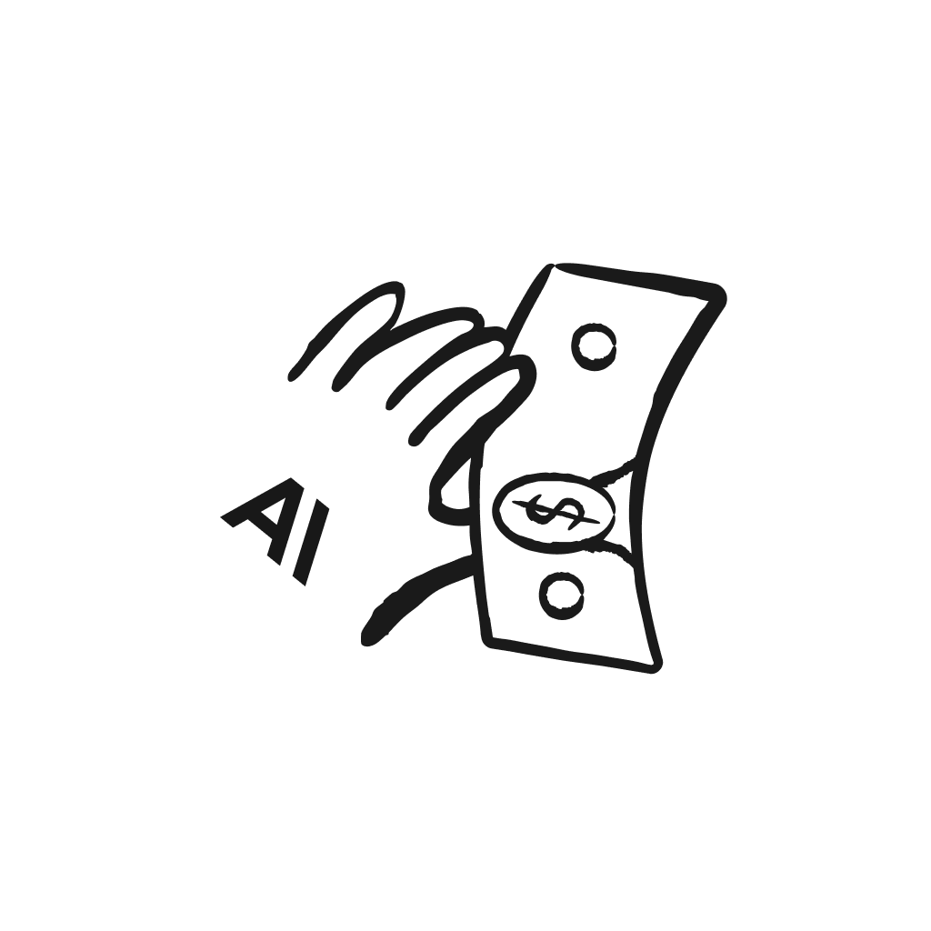 AI sketch logo